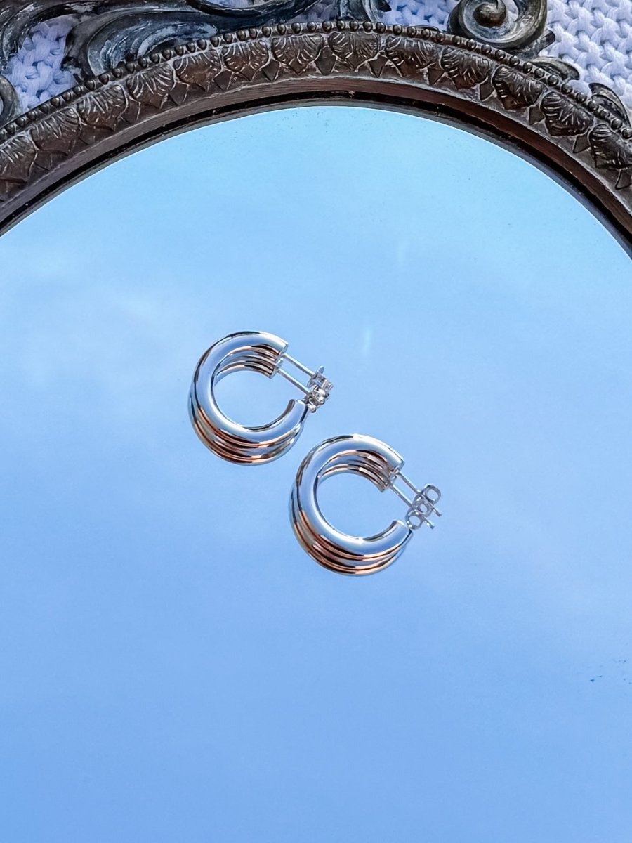 Libby 24mm Chunky Tube Hoops - Wooten's