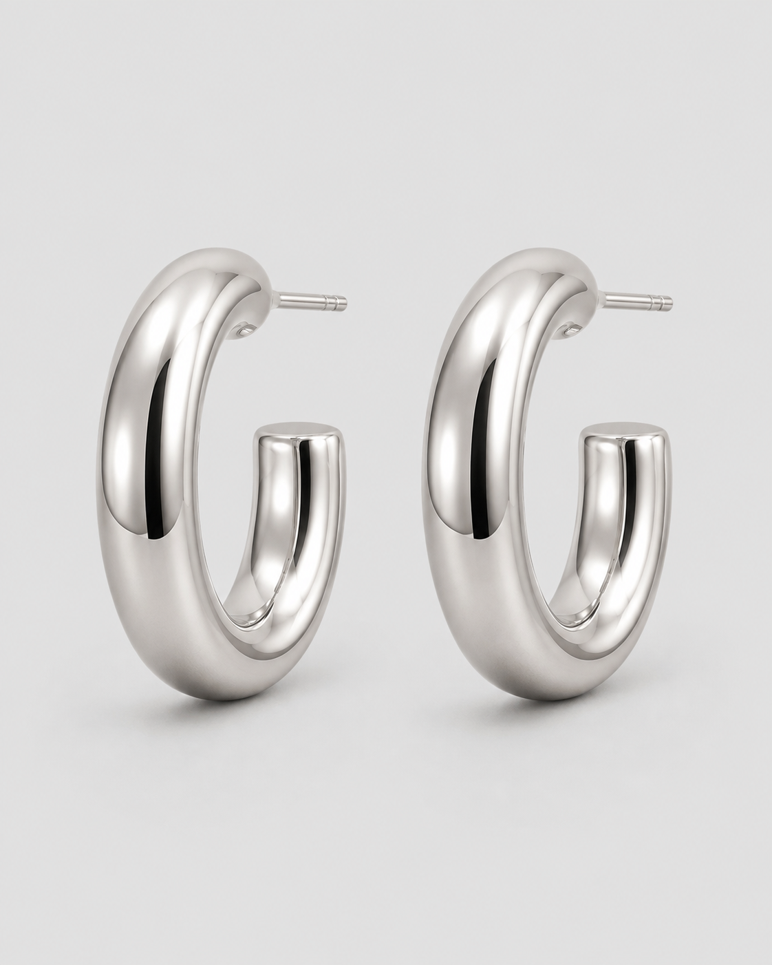 Libby 24mm Chunky Tube Hoops - Wooten's