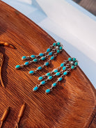 Lillian Waterfall Turquoise Earrings - Horseshoe J & Co.