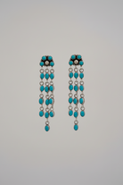 Lillian Waterfall Turquoise Earrings - Wooten's