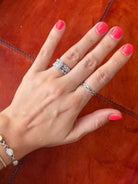 Linch Loose Braided Silver Ring - Horseshoe J & Co.