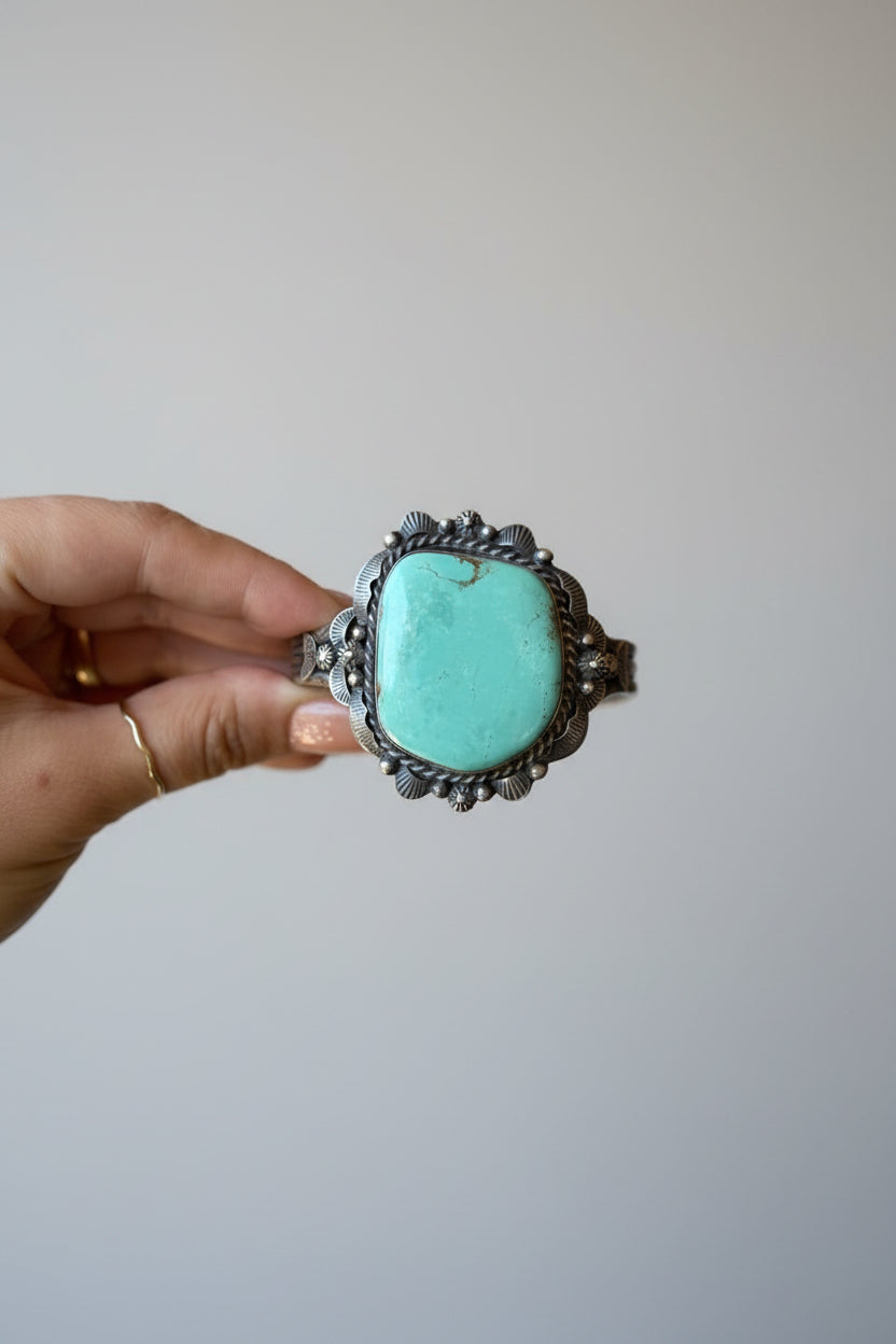 Lipann Turquoise Cuff Bracelet - Wooten's