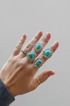 Living for the Night Adjustable Turquoise Ring - Wooten's