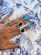 Lockney Black Onyx Ring - ring - Horseshoe J & Co.