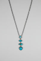 Lorenzo Turquoise Lariat Necklace - Wooten's