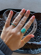 Love Bug Adjustable Turquoise Ring - Horseshoe J & Co.