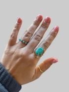 Love Bug Adjustable Turquoise Ring - Wooten's