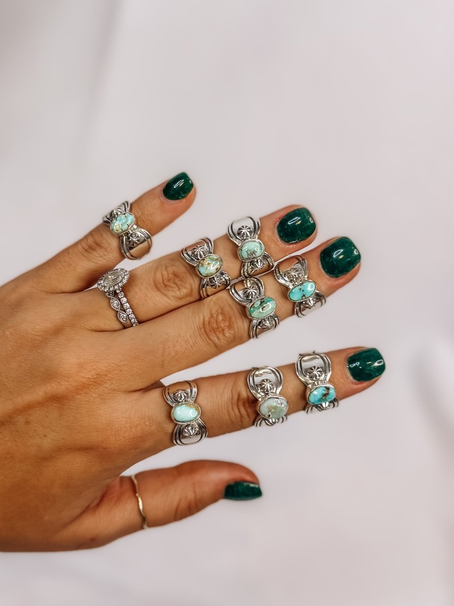 Lovell Dry Creek Turquoise Ring - Wooten's