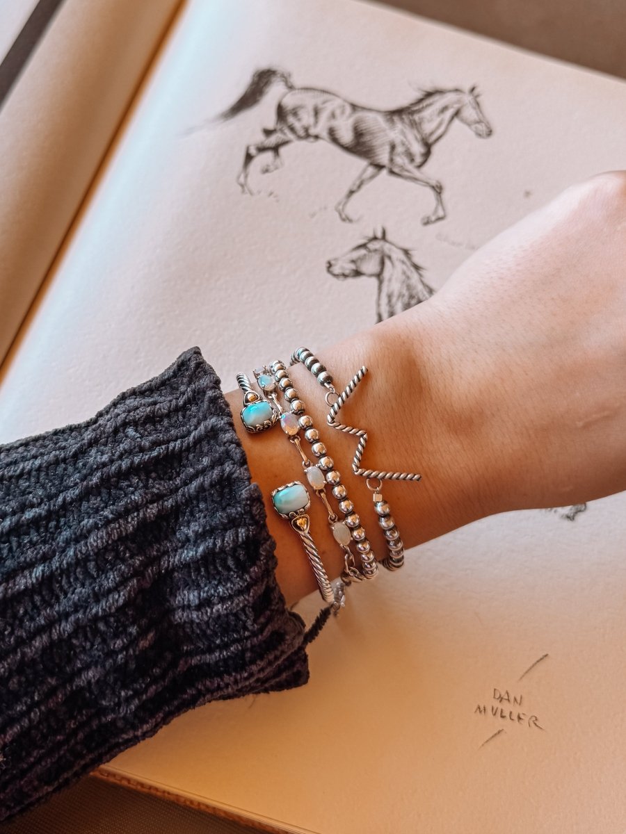 MADE - TO - ORDER Initial Pearl Bracelet (12 weeks) - Horseshoe J & Co.