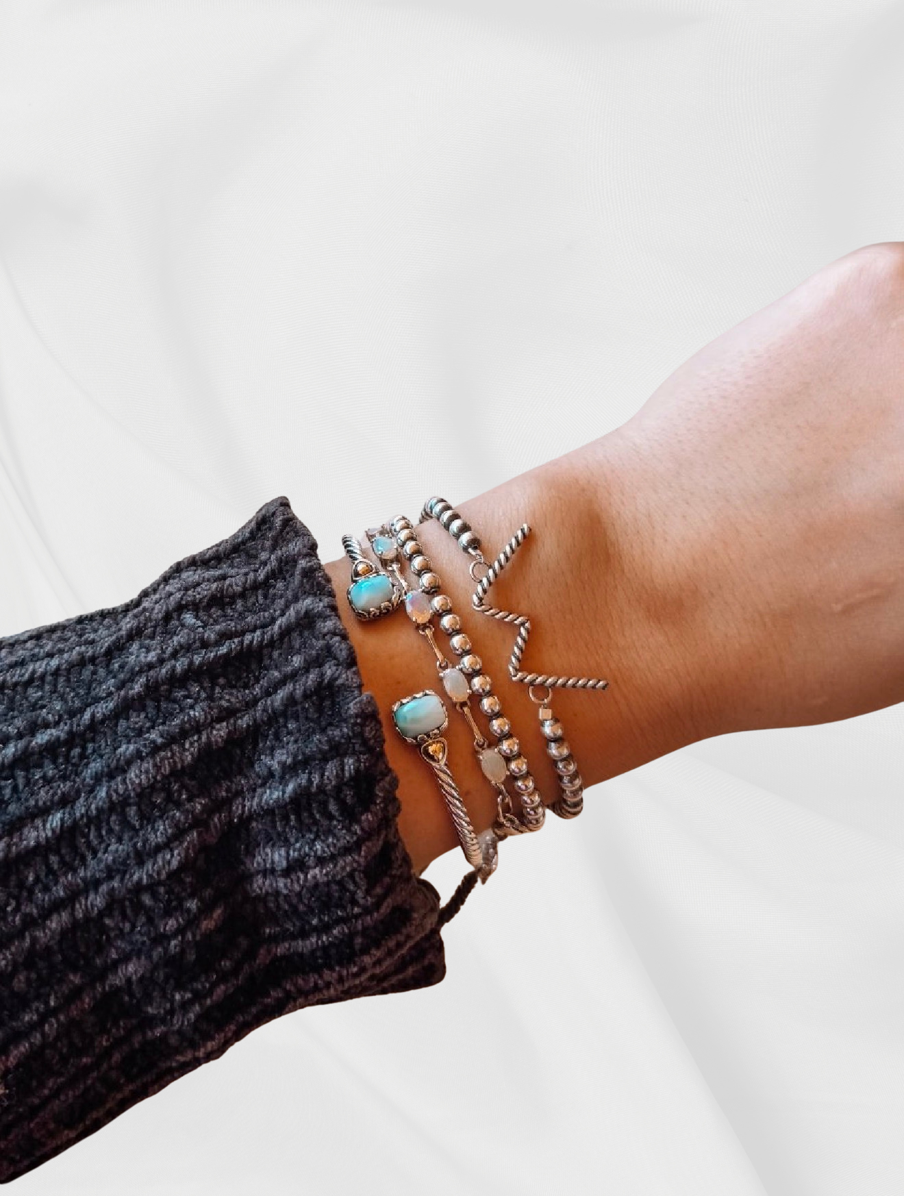 MADE-TO-ORDER Initial Pearl Bracelet (6 weeks) - Wooten's