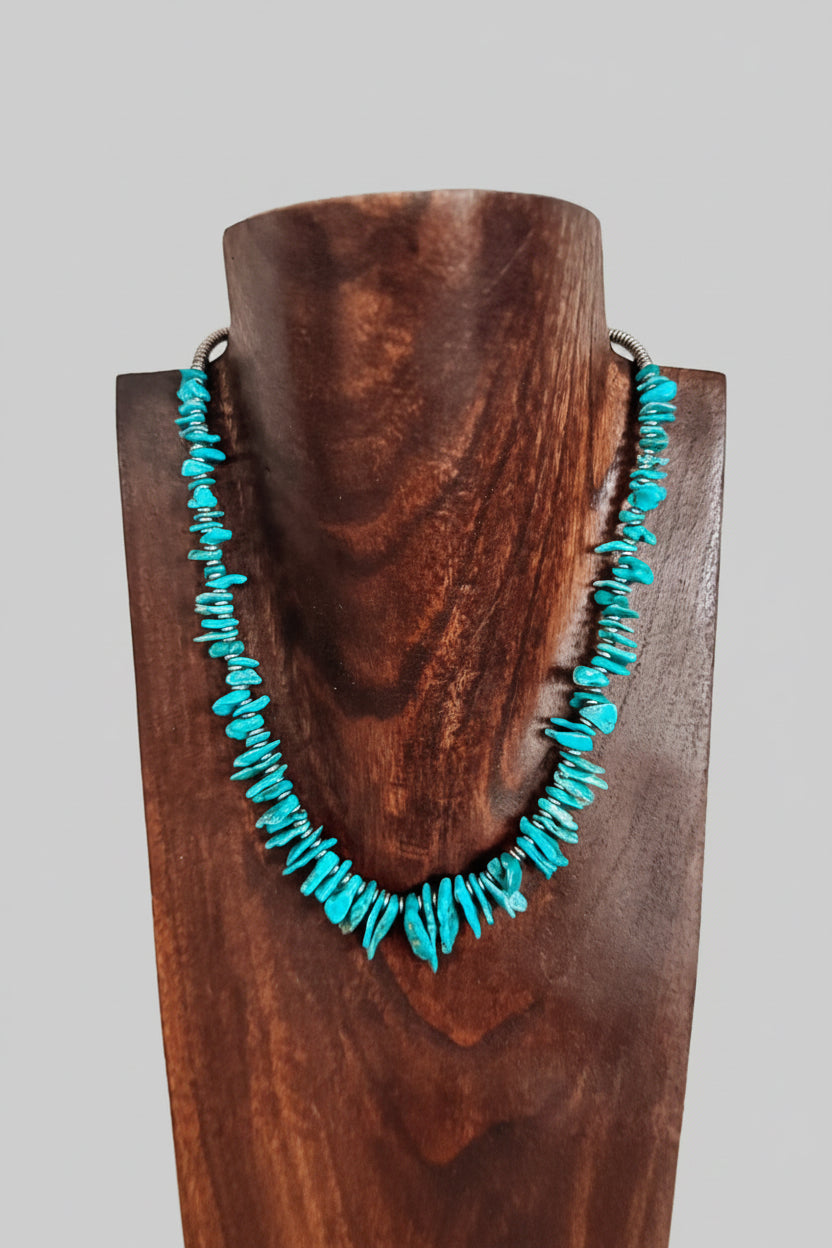 Maricopa Jagged Turquoise Necklace - Wooten's