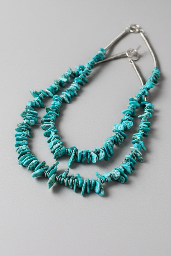 Maricopa Jagged Turquoise Necklace - Wooten's