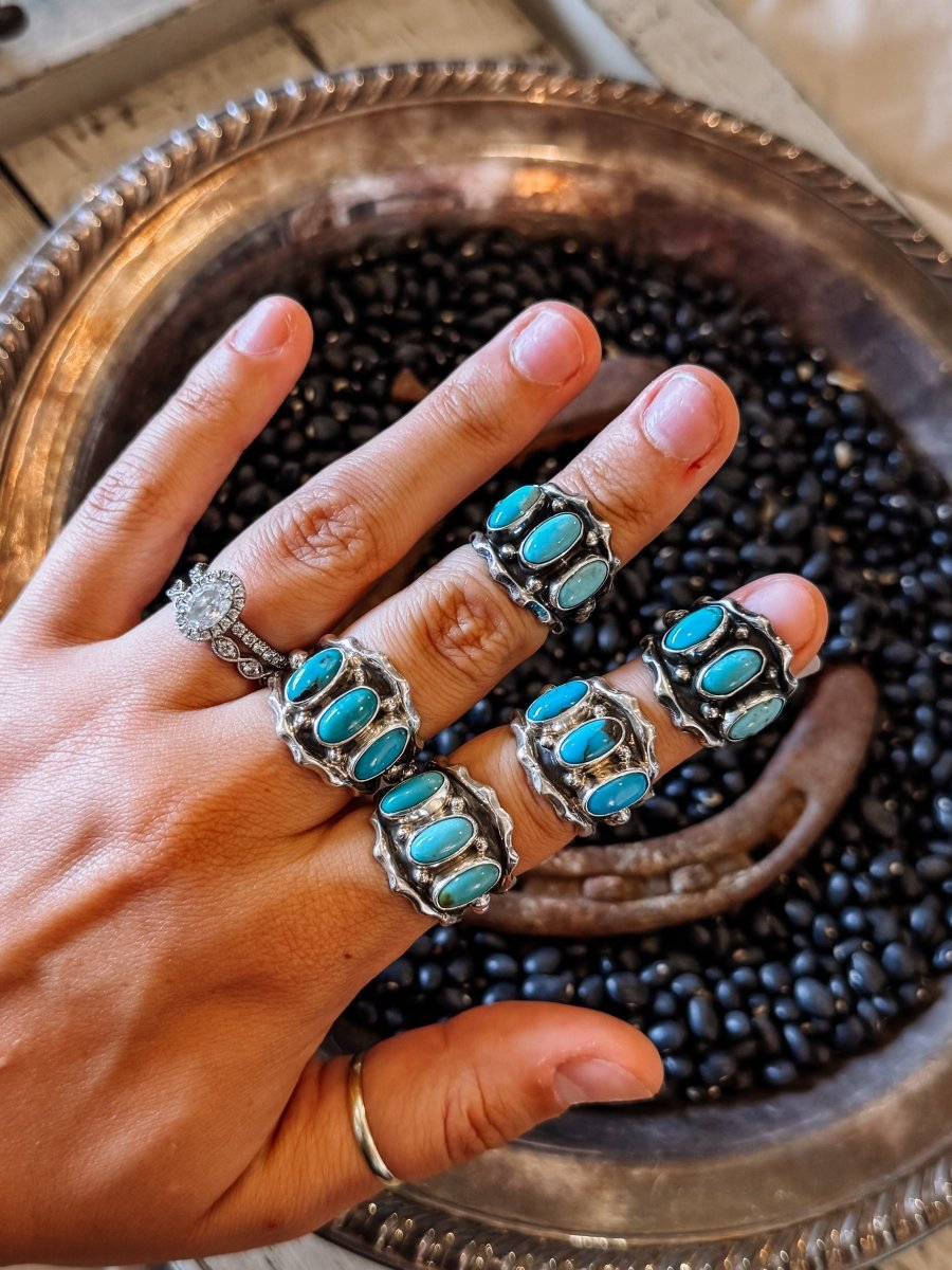 Maverick Turquoise Ring - Horseshoe J & Co.