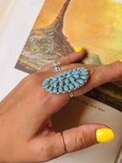 Meadow Turquoise Cluster Ring - Horseshoe J & Co.