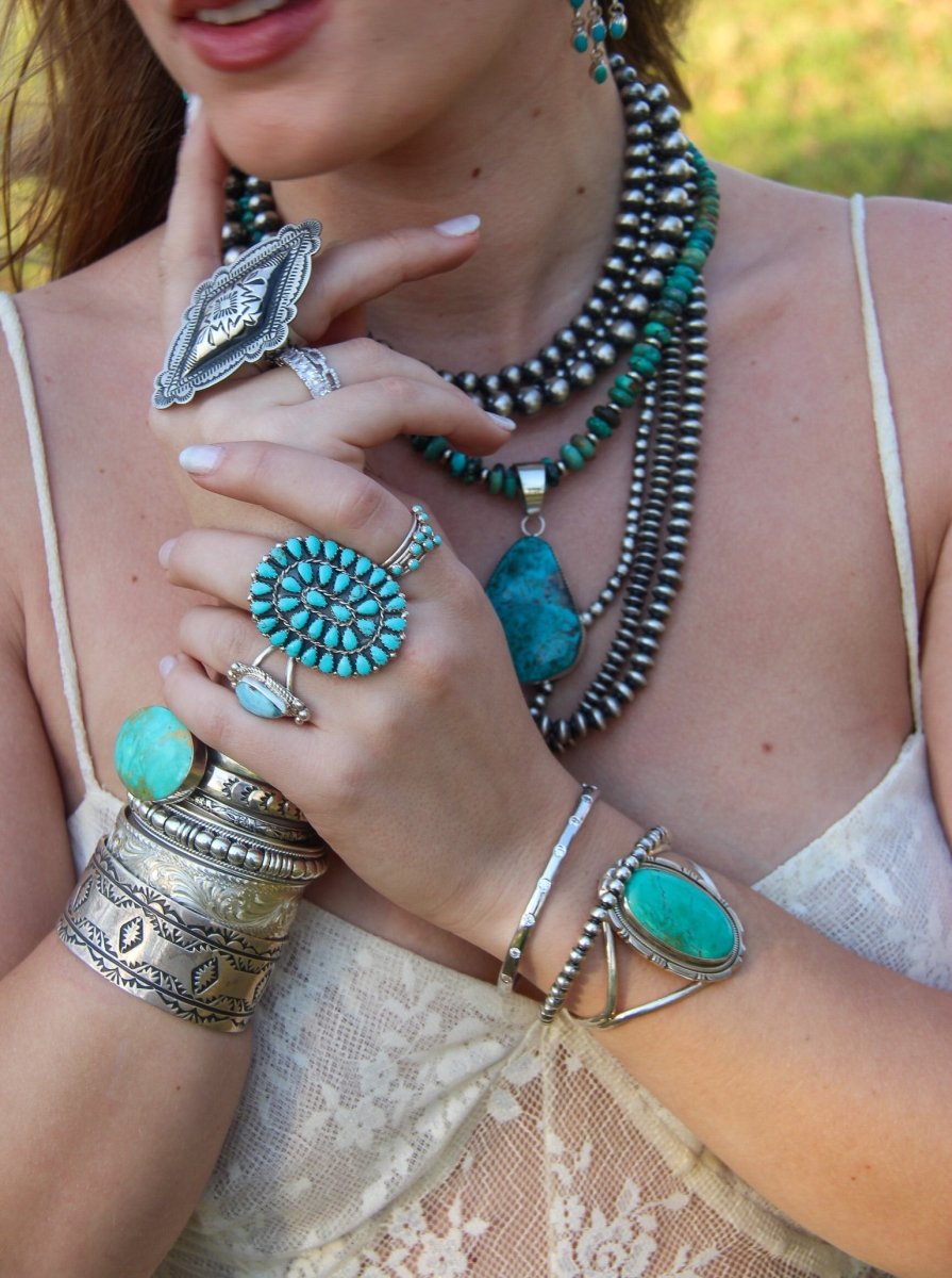 Meadow Turquoise Cluster Ring - Wooten's
