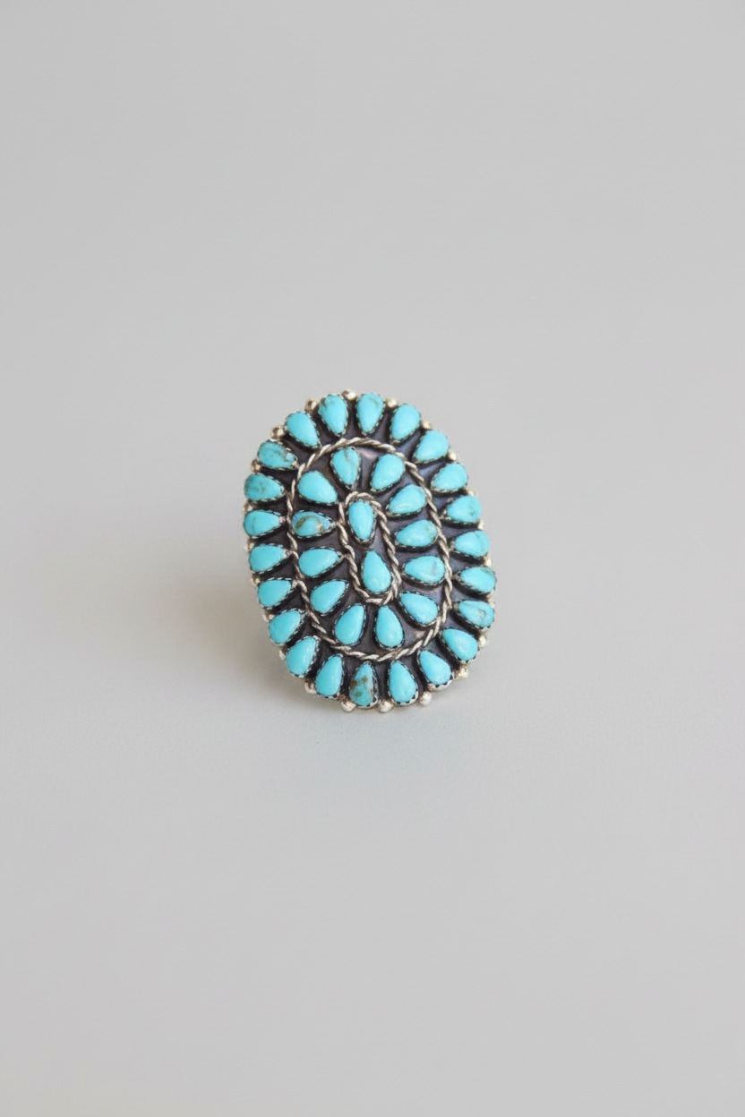 Meadow Turquoise Cluster Ring - Wooten's