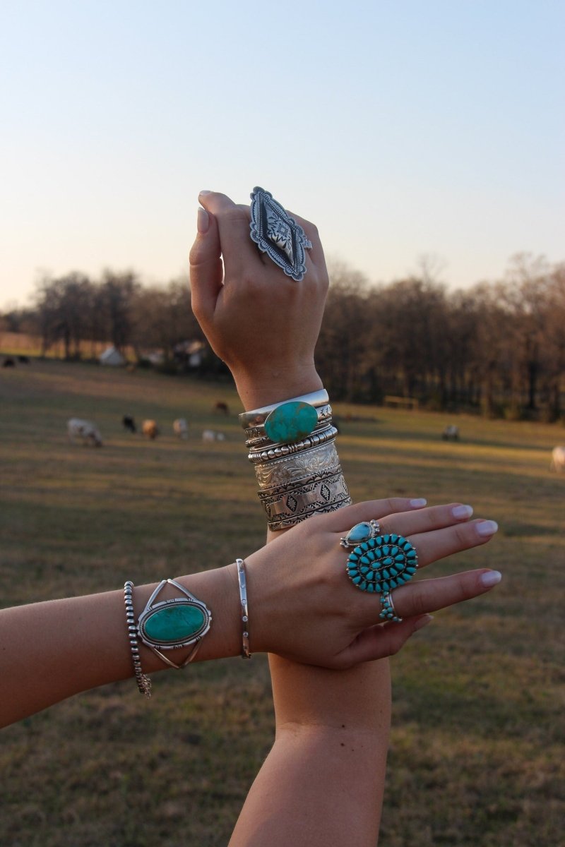 Meadow Turquoise Cluster Ring - Wooten's