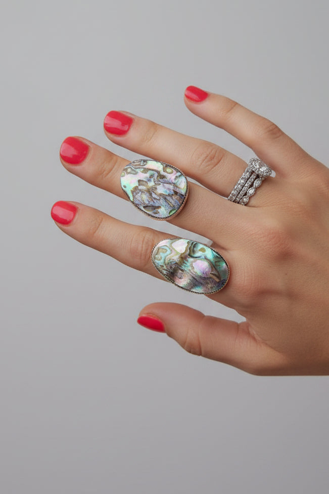 Meriden Abalone Ring - Wooten's