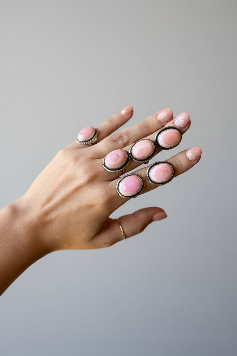 Meridian Pink Conch Ring - Wooten's