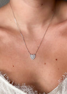 Molt Mother of Pearl Heart Necklace - Wooten's