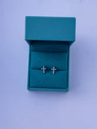 Molt Tiny Cross Studs - Wooten's