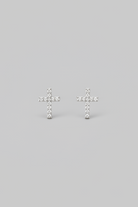 Molt Tiny Cross Studs - Wooten's