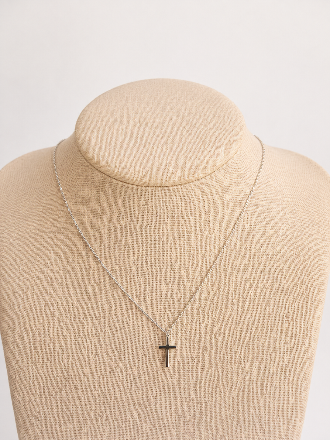 Mona Plain Cross Necklace - Wooten's