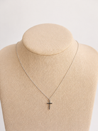 Mona Plain Cross Necklace - Wooten's