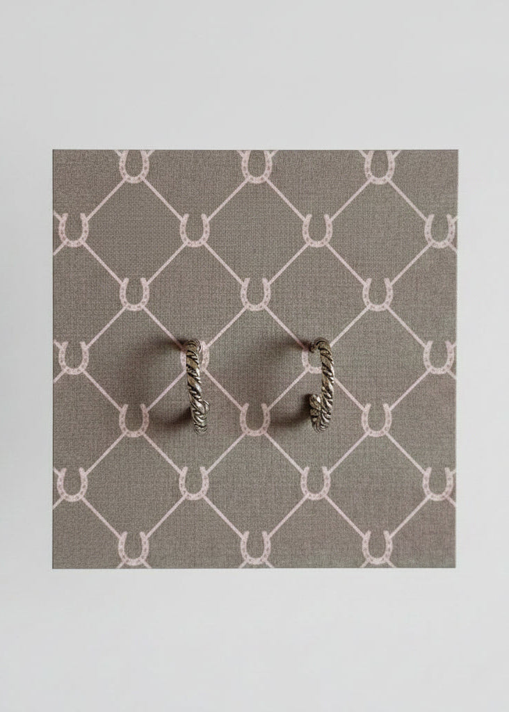 Moose Silver Hoops - Wooten's