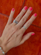 Moran Plain Silver Ring Band - Horseshoe J & Co.