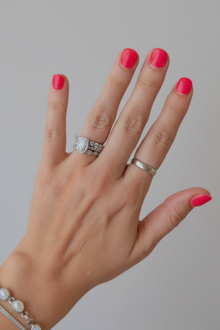 Moran Plain Silver Ring Band - Wooten's