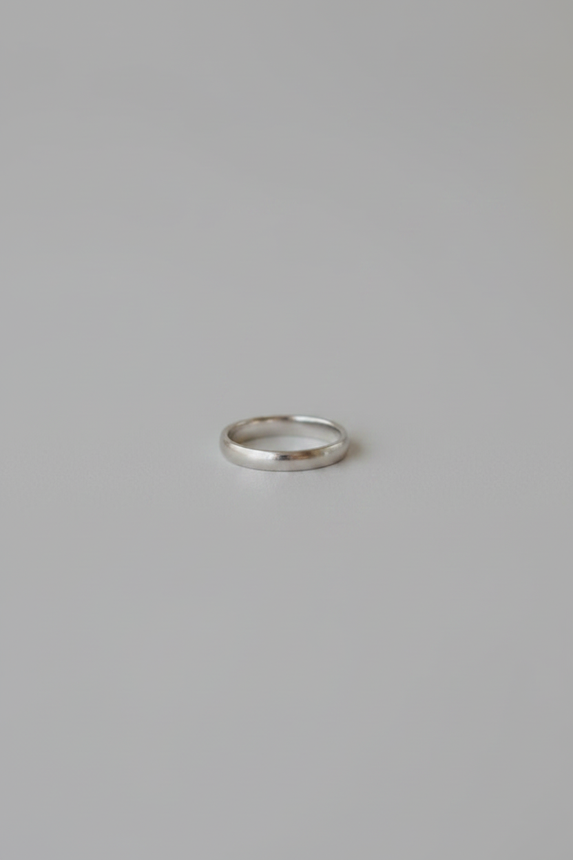 Moran Plain Silver Ring Band - Wooten's