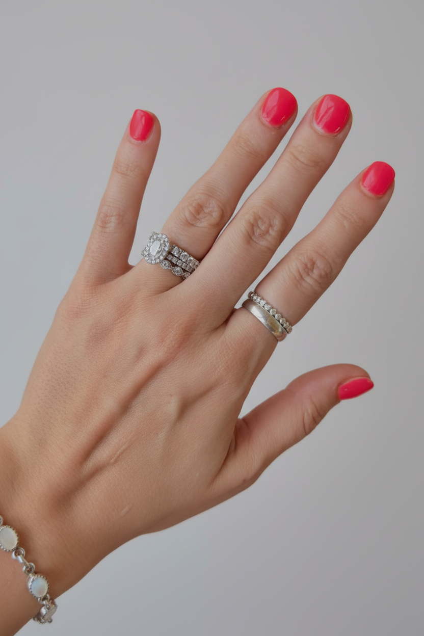 Moran Plain Silver Ring Band - Wooten's