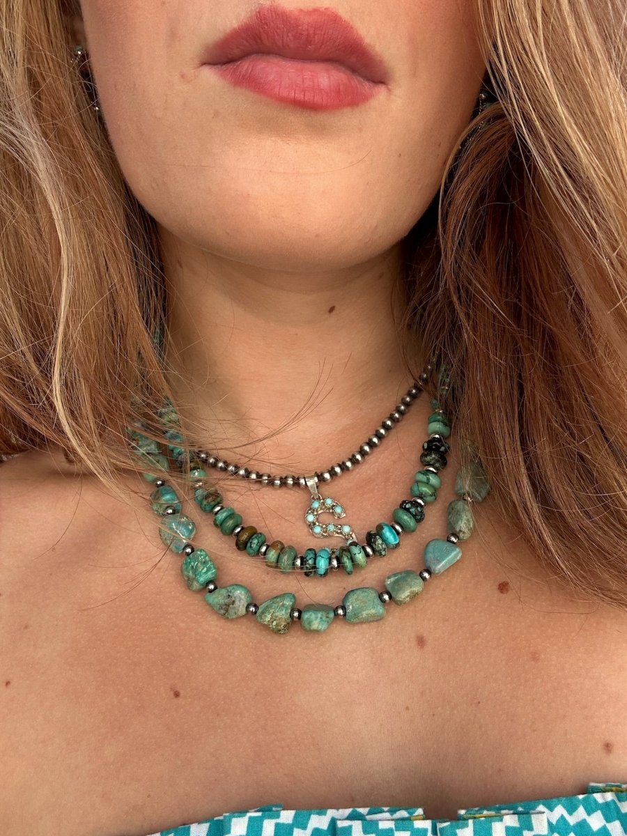 Morenci Turquoise Nugget Necklace - Wooten's