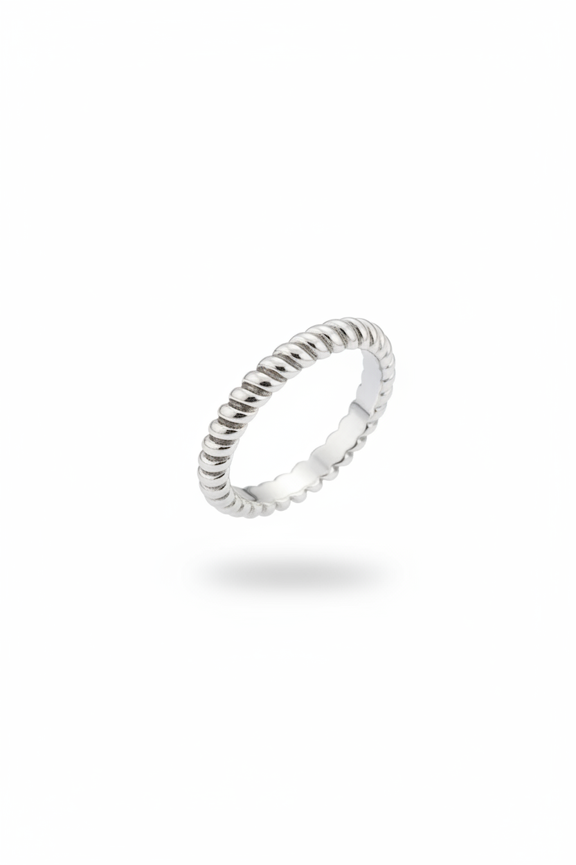 Mosby Textured Stacking Ring - Wooten's