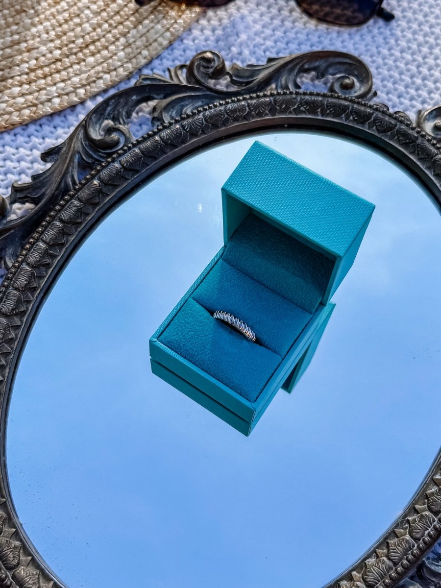 Mosby Textured Stacking Ring - Wooten's