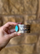 Moulton Turquoise Cuff Bracelet - Horseshoe J & Co.