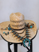 Moulton Turquoise Cuff Bracelet - Horseshoe J & Co.