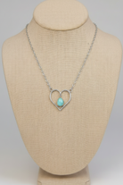 Munford Turquoise Heart Necklace - Wooten's
