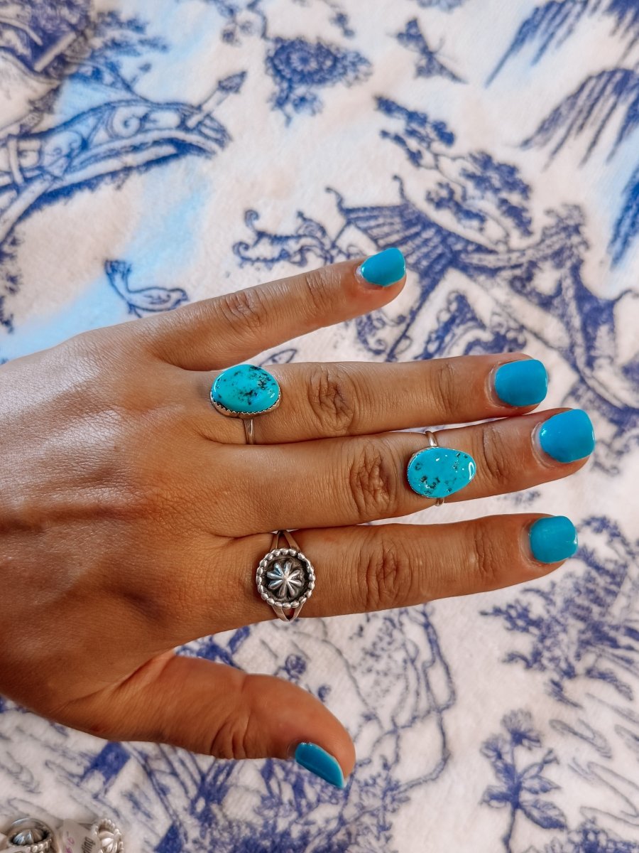 Nash Turquoise Ring - ring - Horseshoe J & Co.