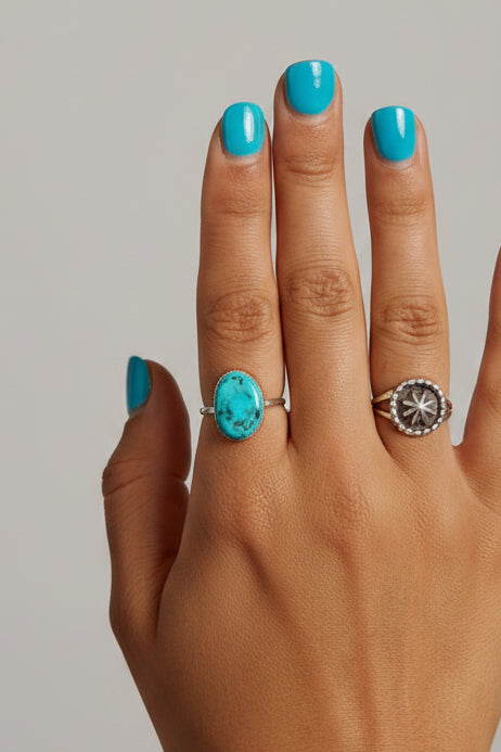 Nash Turquoise Ring - ring - Wooten's