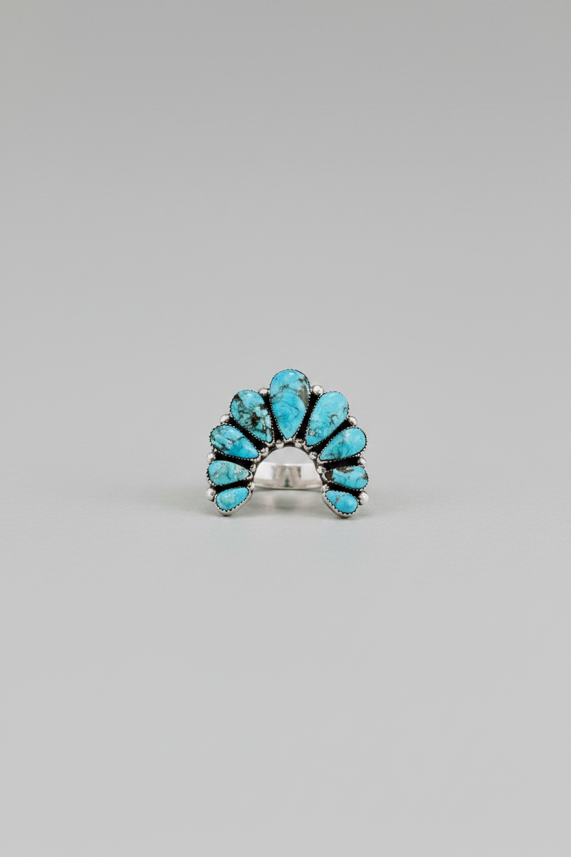 Nazarine Turquoise Naja Ring - Wooten's