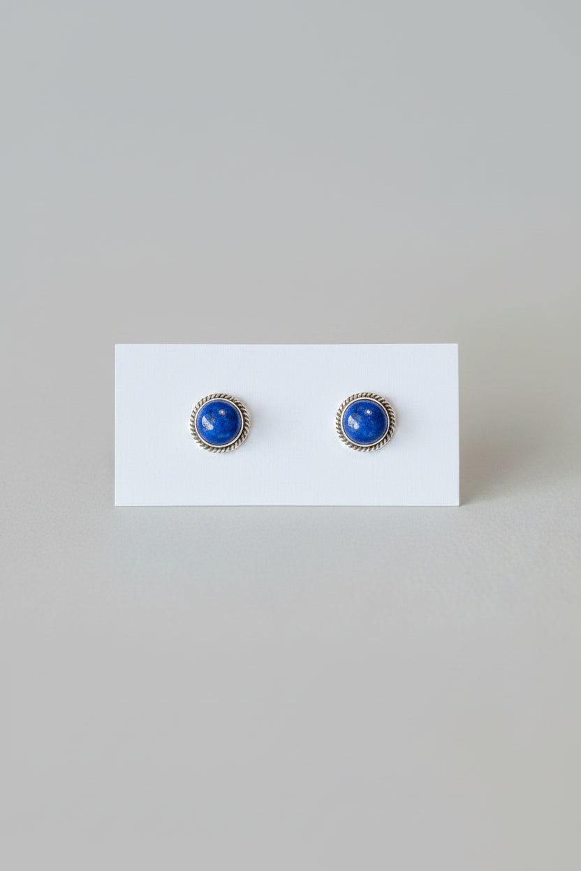 Niota Blue Lapis Earrings - Wooten's