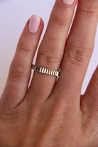 Noxon Ridged Ring - Wooten's