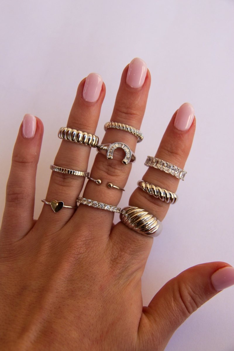 Noxon Ridged Ring - Wooten's