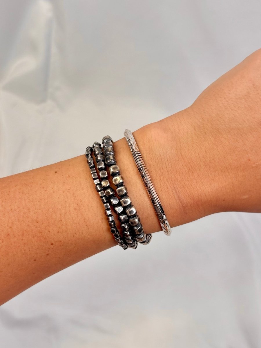 Oakdale Middle Lines Cuff - Wooten's