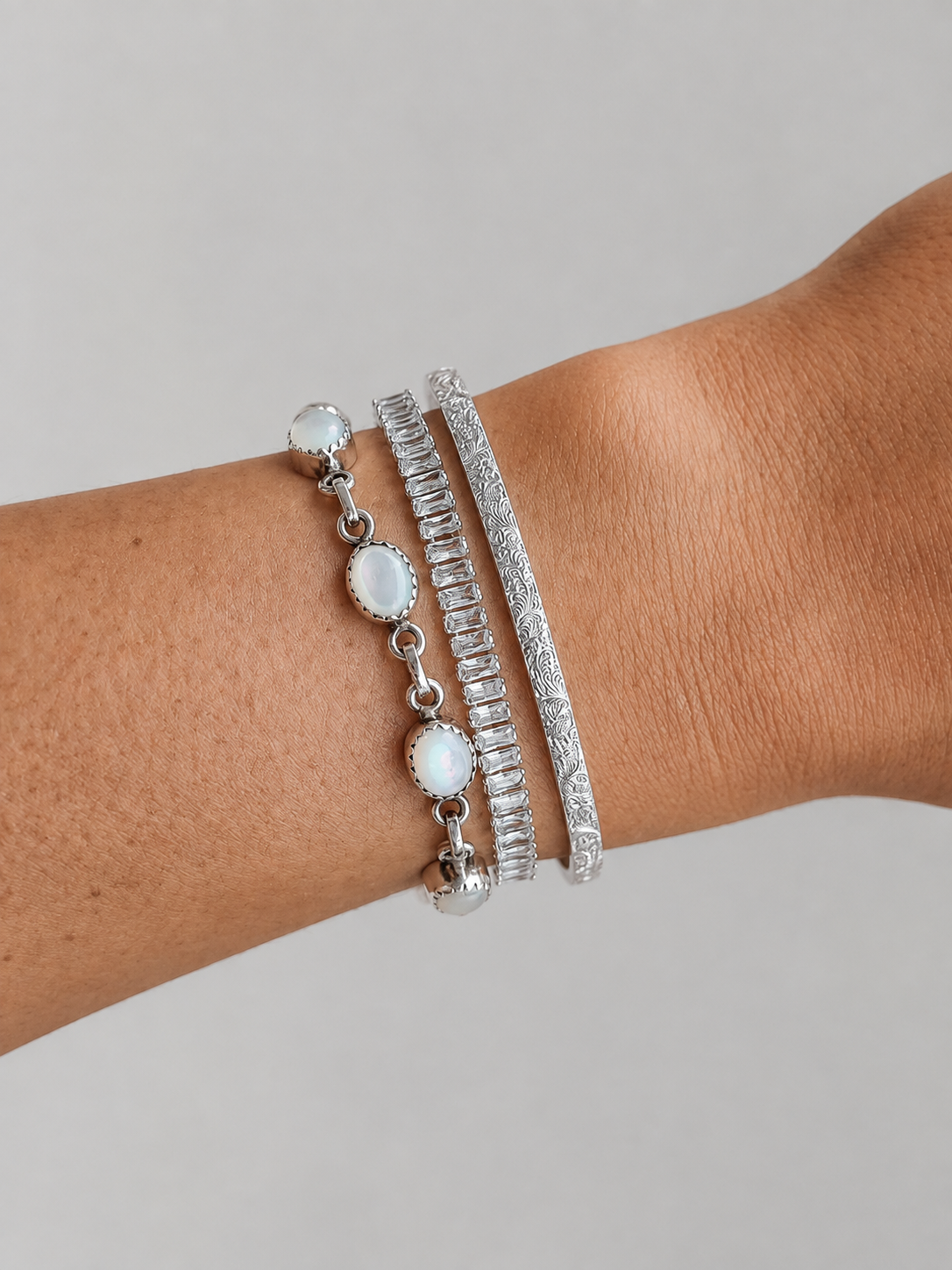 Olton Patterned Cuff - Wooten's