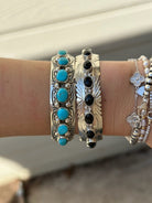 Opheim Turquoise Cuff Bracelet - Horseshoe J & Co.