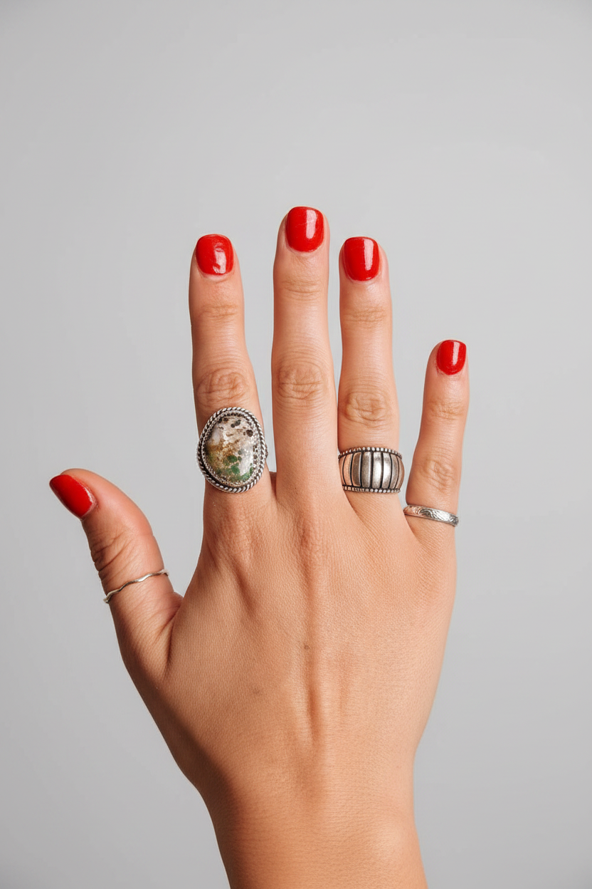 Oracle Silver Ring (Ring Finger) - Wooten's