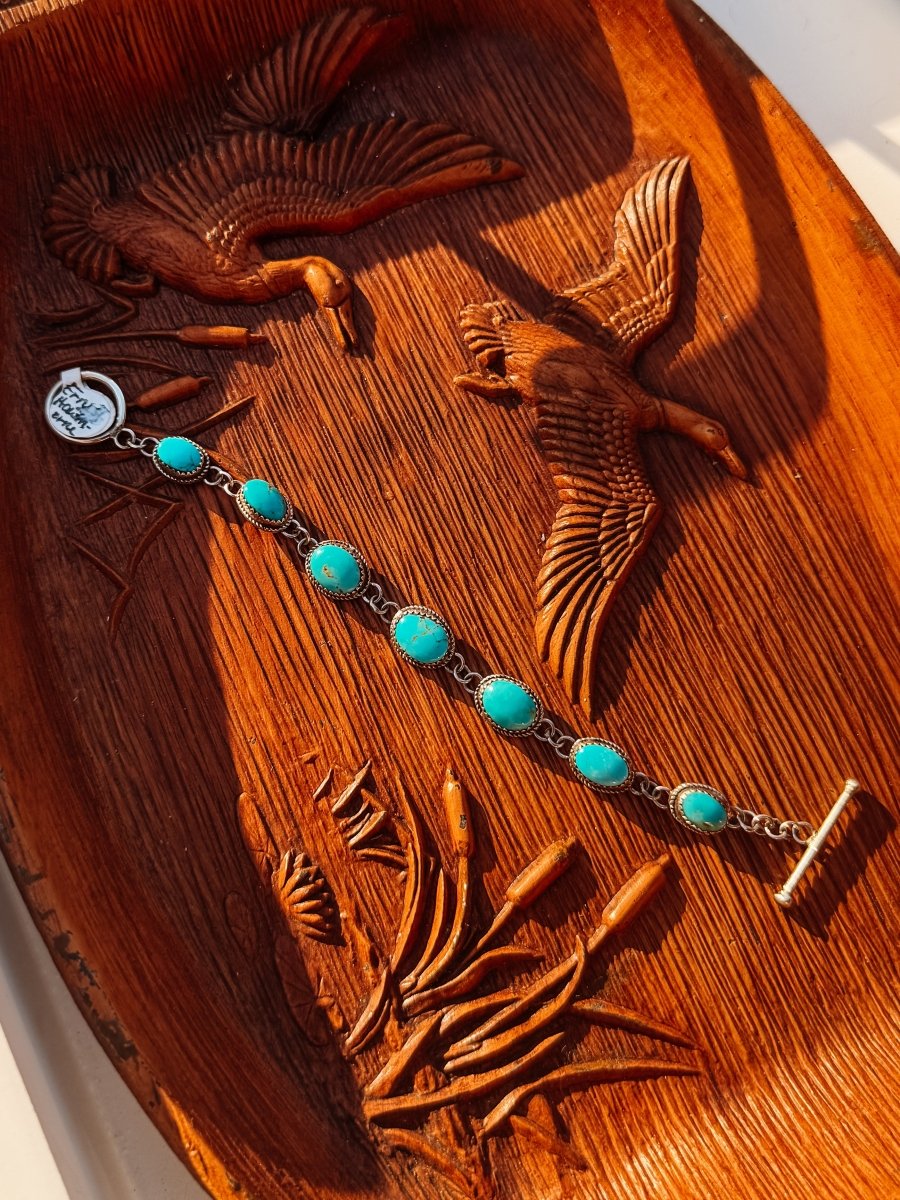 Ozona Turquoise Bracelet - Horseshoe J & Co.